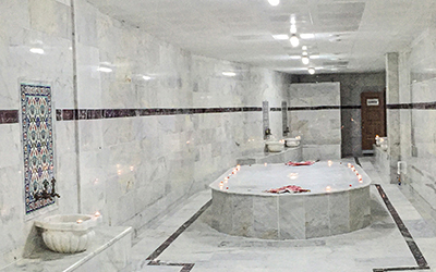 Lidya Park Turk Hamami Gobek tasi